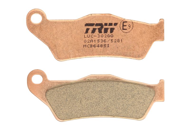 TRW ZF brake pads KH181 sintered OFFROAD BMW R 1200 HP2 04-10, R-NINE T 13-, K 1300 GT 09-15, KTM EXC 525 03-07, LC4 ADV 97-01, 790 ADV 19-, LC8 950 / 990 02-13, 1050 ADV 15-16, 1090 ADV 17-, YAMAHA XTZ 660 08-16, XTZ 700 19-, front