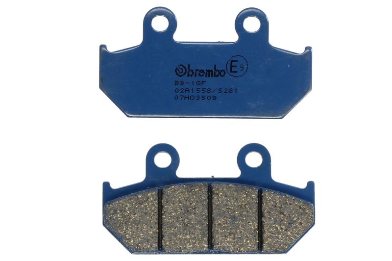 BREMBO sada brzdových destiček, kotoučová brzda CAGIVA CANYON 600 96-97, ELEFANT 750E (LUCKY EXPL.), 900IE, 900IE GT, 900, 900E AC (LUCKY EXPL.), 750,