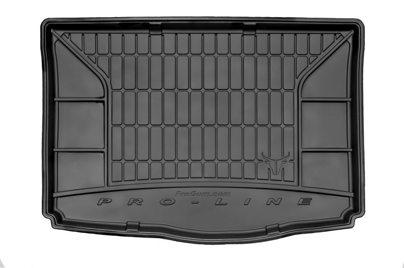 Set Covorase Auto Si Tavita Portbagaj FIAT PUNTO (199_) din 2012-2018, Cauciuc, Protectie Porbagaj, 4x Stickere auto cu FIAT