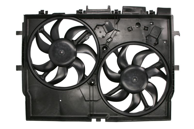 Ventilator habitaclu - Ventilator radiator (cu carcasa, dublu) potrivit CITROEN JUMPER III; FIAT DUCATO; PEUGEOT BOXER 2.0D-3.0D dupa 2006