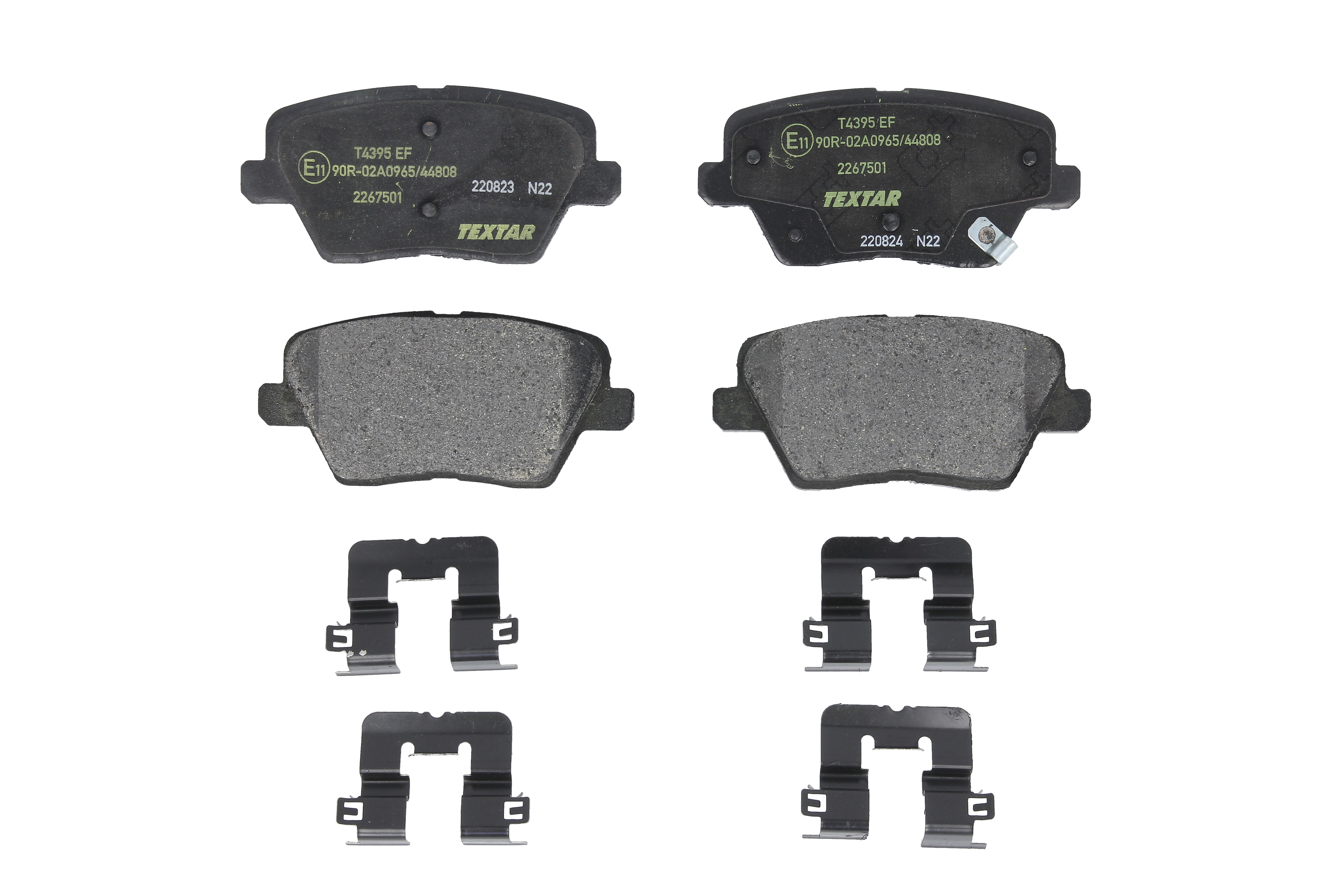 Комплект гальмівних колодок задн , HYUNDAI I30, KIA CEED, PROCEED, XCEED 1.0-1.6DH 11.16-