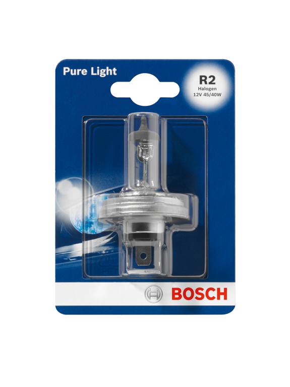 Автолампа R2 12V 45/40W P45t Pure Light (BL/1шт.) Bosch фото 7