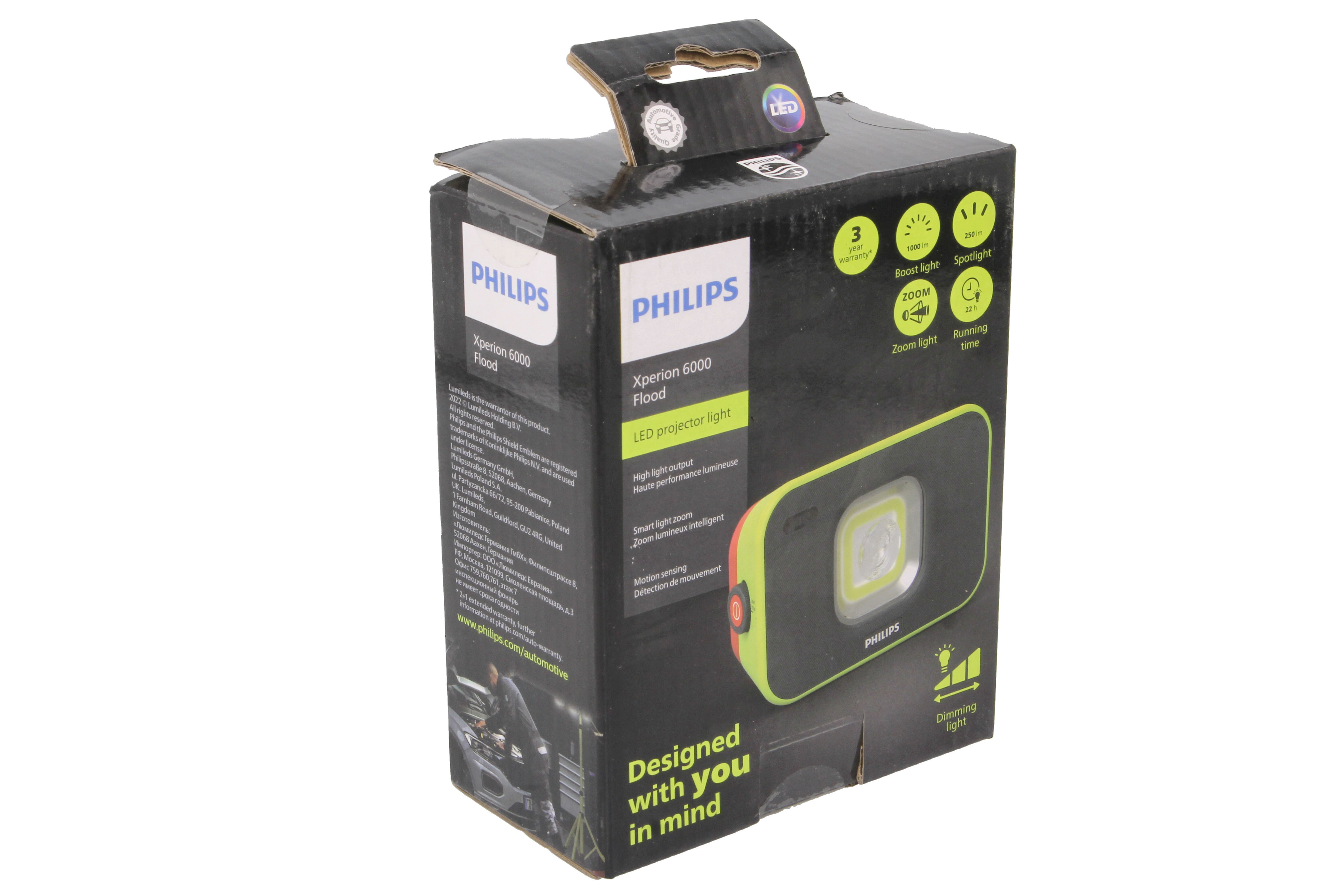 Ліхтар акумуляторний XPERION 6000 FLOOD / 10W / 6000K / РЕЖИМИ 1000/100 LM / ДО 22 ГОД PHILIPS (X60FLX1) Philips фото 5