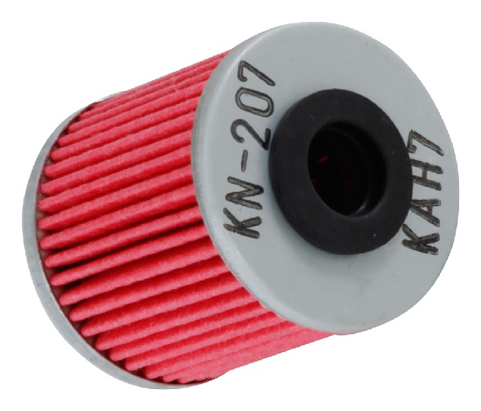 K&N olejový filtr BETA EVO 300 4T, 250 4T 09-12, KAWASAKI KX 250 F 04-15, SUZUKI FL 125 SDW (ADDRESS) 07-10, RM-X 450 Z 10-12, RM-Z 450, 250 04-15 (HF207M, 520100001, 1651035G00, K520100001)