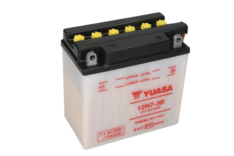 YUASA startovací baterie YAMAHA AT 125 (3), (2) 72-73, DT 125 74-81, SR 500 (DRUM), (BRAKE DISC) 78-99, XN 150 (TEOS) 01-04, XS 360 77, YFM 100, 80 (BADGER), 80 (GRIZZLY), 80 (RAPTOR), 50 RAPTOR 87-08, YP 150 (MAJESTY) 00-04 (B0068O9T72, 12N7-3B, 0092M402