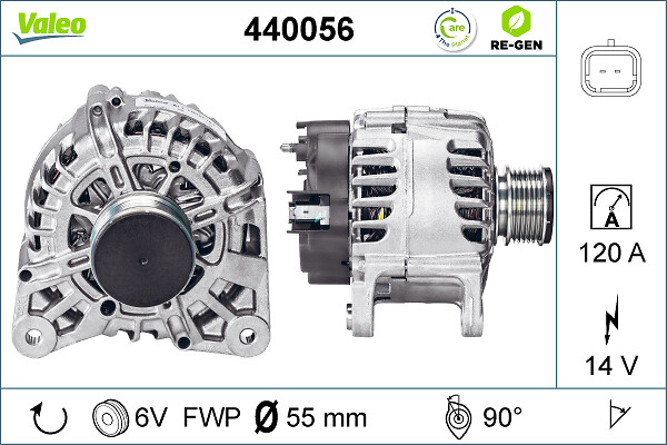 Alternator za vozilo DACIA DOKKER