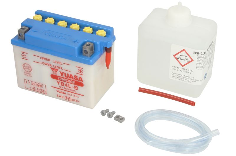 YUASA startovací baterie APRILIA AF1 50 EXTREMA, 125, 50 (SINTESI) 88-94, AMICO 50, 50LX, 50GL, 25 90-99, AREA 50 99-02, CLASSIC 50 97-98, COMPAY 50 AC CUSTOM 09, GULLIVER 50 AC, LC 96-99, HABANA 50 (CUSTOM) 99-01, MX 125, 50 03-07, MOJITO 50 (CUSTOM) 02-