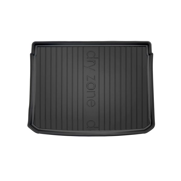 Set Covorase Auto Si Tavita Portbagaj FIAT 500X (334_) din 2014-2022, Cauciuc, Protectie Porbagaj, 4x Stickere auto cu FIAT