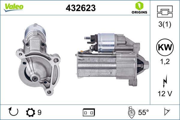 Anlaser starter za vozilo CITROEN AX