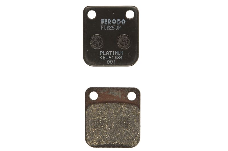 FERODO sada brzdových destiček, kotoučová brzda CAGIVA WR 125 93, DAELIM ALTINO 100, 125 99-01, CORDI 50 AC 04-06, DELFINO 100 99-01, E-FIVE 50 03-06,