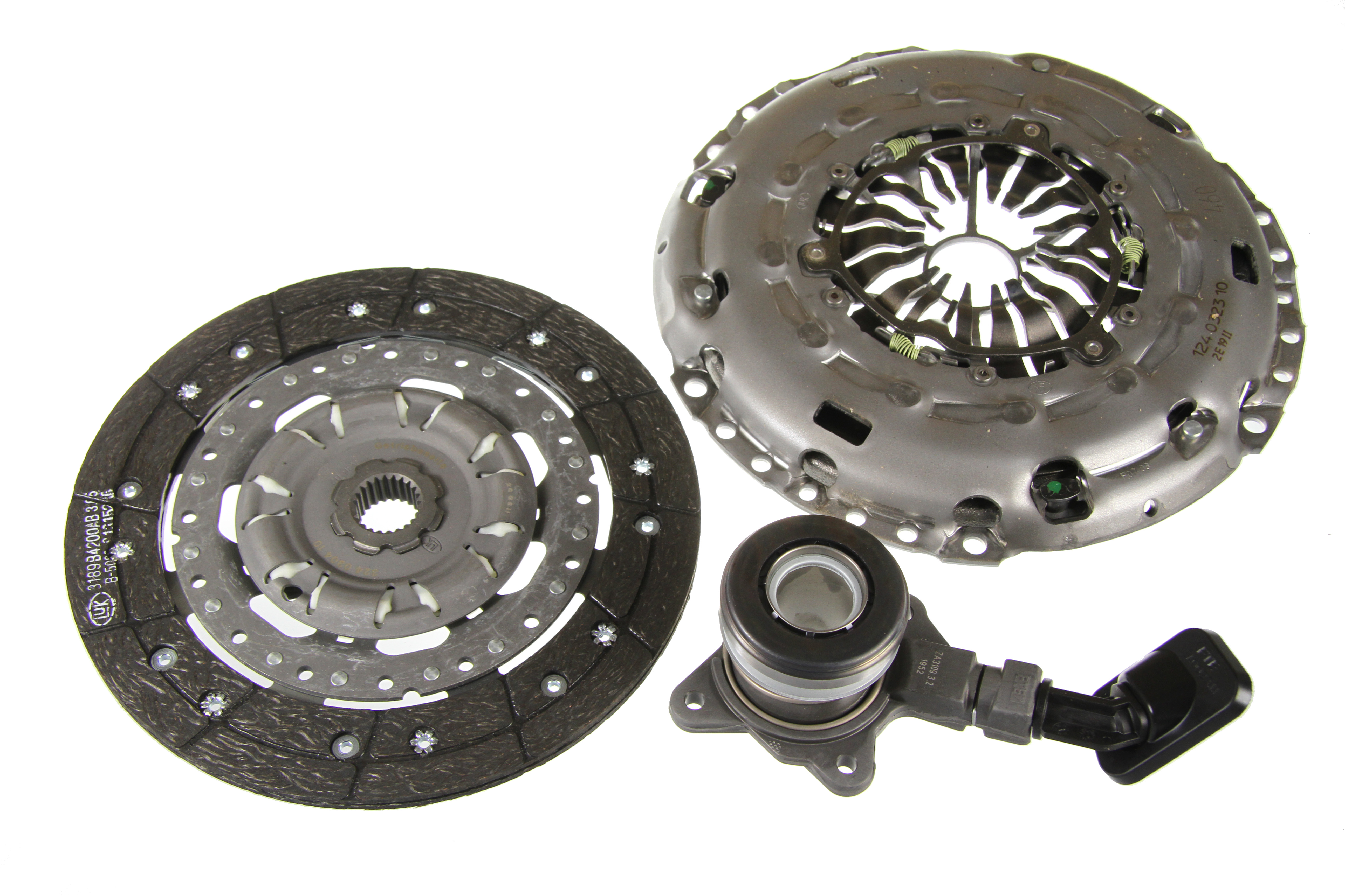 Комплект сцепления Ford Mondeo III 2.0 TDCi/TDDi 00-09 (d=240mm) фото 10