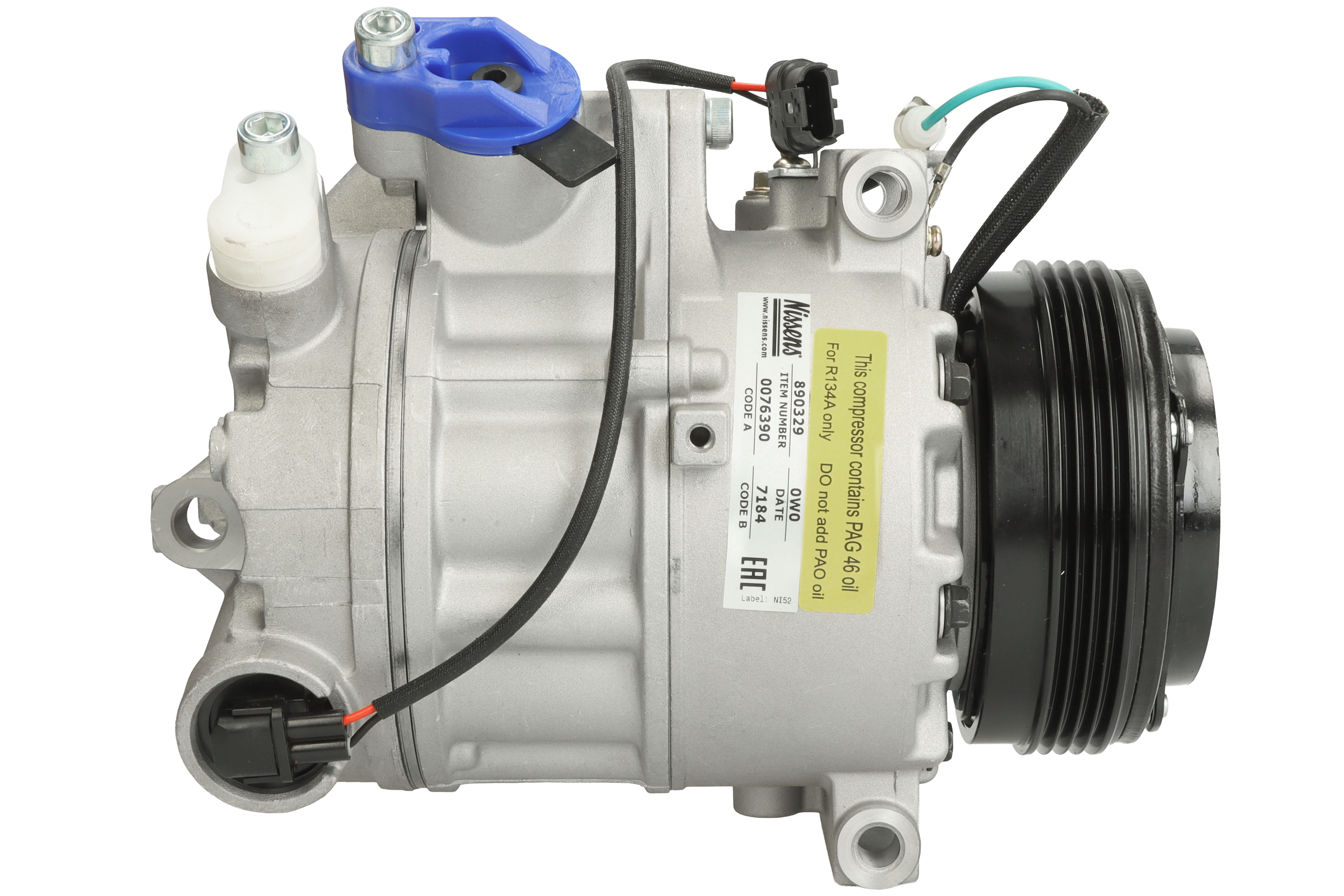 Компресор кондиціонера BMW X5 E70 (07-) X5 30D|BMW X5 E70 (07-) X5 30SD|BMW X6 E71-E72 ( NISSENS (890329) Nissens фото 6