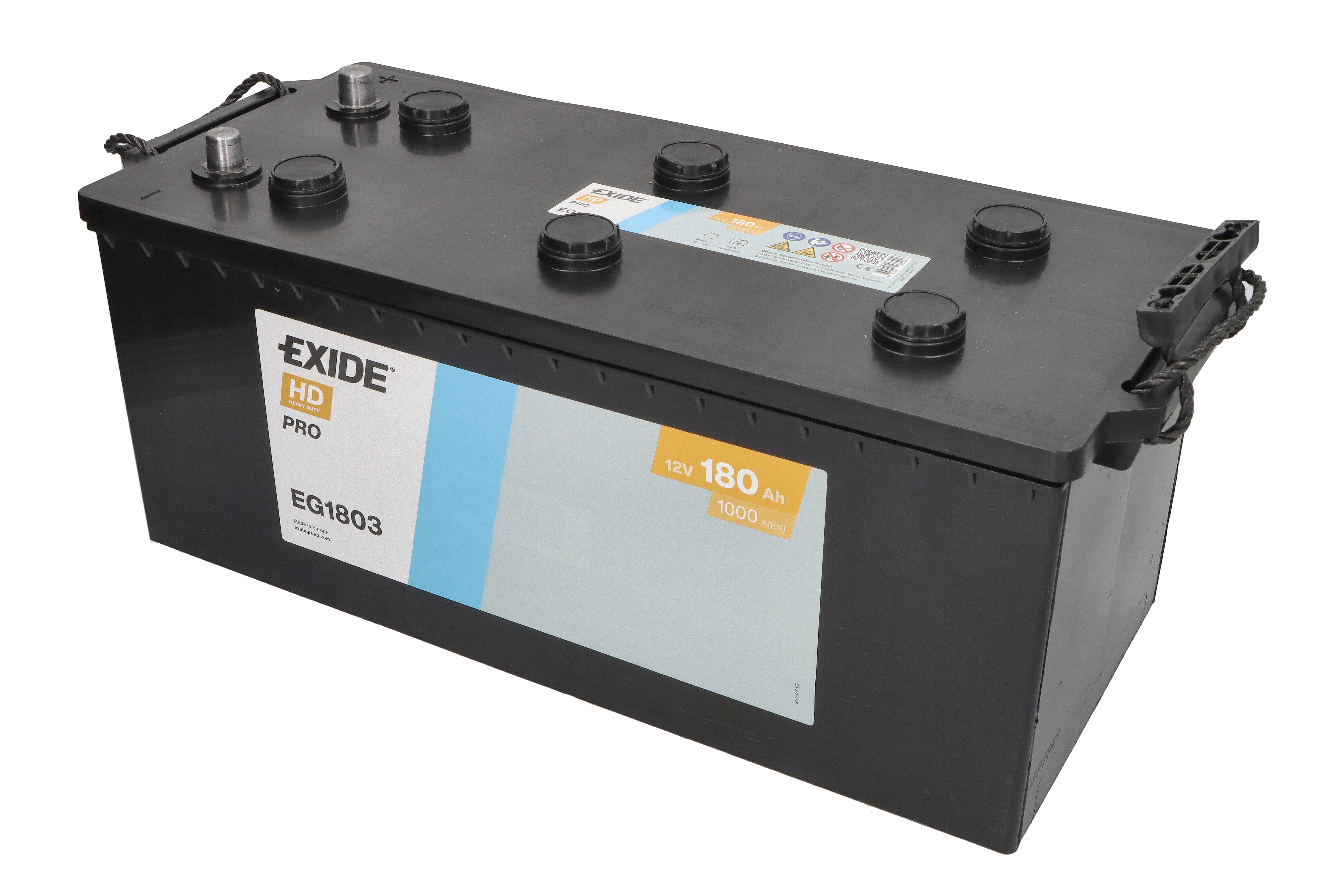 Акумуляторна батарея 180Ah/1000A (513x223x223/+L) StartPro Exide фото 5