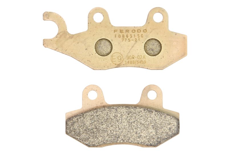 Levně FERODO sada brzdových destiček, kotoučová brzda BENELLI CAFFENERO 250 (LEFT) 06, CAGIVA CANYON 500, 600 96-05, ELEFANT 900 IE GT, IE (LUCKY EXPL.), E