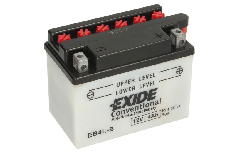 EXIDE startovací baterie APRILIA AF1 50 EXTREMA, 125, 50 (SINTESI) 88-94, AMICO 50, 50LX, 50GL, 25 90-99, AREA 50 99-02, CLASSIC 50 97-98, COMPAY 50 AC CUSTOM 09, GULLIVER 50 AC, LC 96-99, HABANA 50 (CUSTOM) 99-01, MX 125, 50 03-07, MOJITO 50 (CUSTOM) 02-