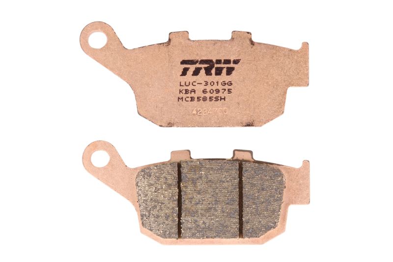 TRW MOTO sada brzdových destiček, kotoučová brzda BUELL BLAST 500 00-01, M2 1200 (CYCLONE) 98-02, S1 1200 (W.LIGHTN.), (LIGHTNING) 98-99, S3 1200 (THUNDERBOLT) 98-99, S3T 1200 (THUNDERBOLT) 99, X1 1200 (LIGHTNING) 99-02, X1W 1200 (W.LIGHTN.) 02, XB12S 120