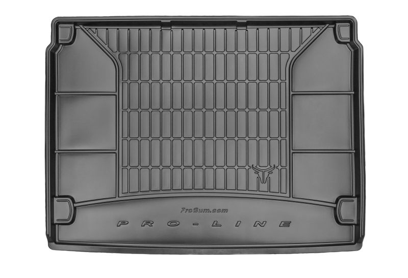 Set Covorase Auto Si Tavita Portbagaj PEUGEOT PARTNER TEPEE din 2008-2018, Cauciuc, Protectie Porbagaj, 4x Stickere auto cu PEUGEOT