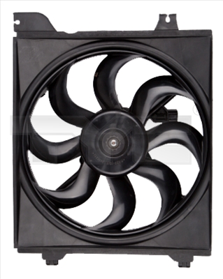 Ventilator habitaclu - Ventilator radiator (cu carcasa) potrivit KIA RIO II, RIO III 1.4/1.6 2005-2017