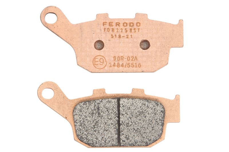 Levně FERODO sada brzdových destiček, kotoučová brzda HONDA CB 650 R 19 (06435 KYJ 901, 43082 0151, 69101 44850)