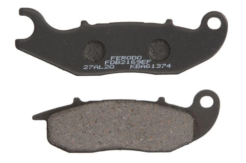 Levně FERODO sada brzdových destiček, kotoučová brzda HONDA CBF 125 09-15 (MCB759LC, 06455 KPP 901, 06455 KPP 902)