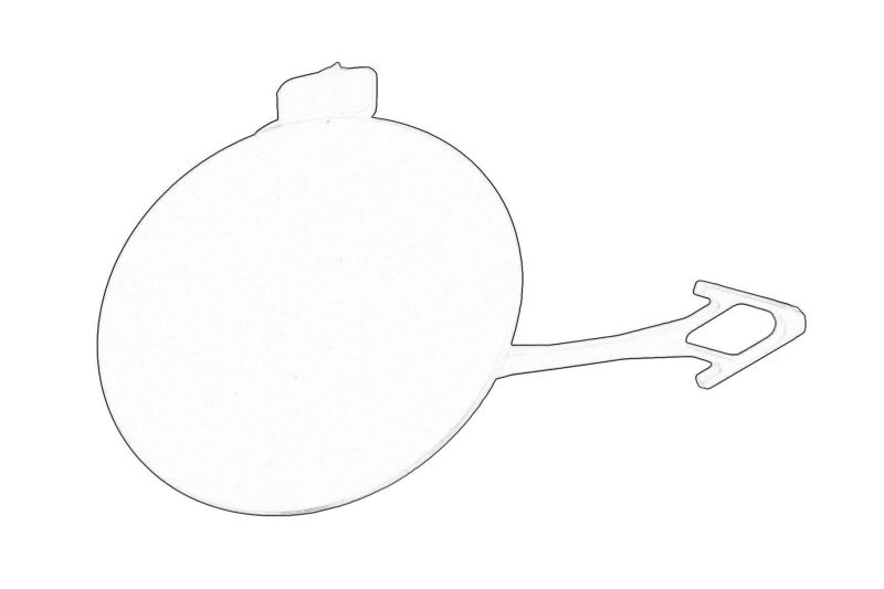 Elemene bara - Capac carlig remorcare potrivit HYUNDAI I30 11.16- 02.17-