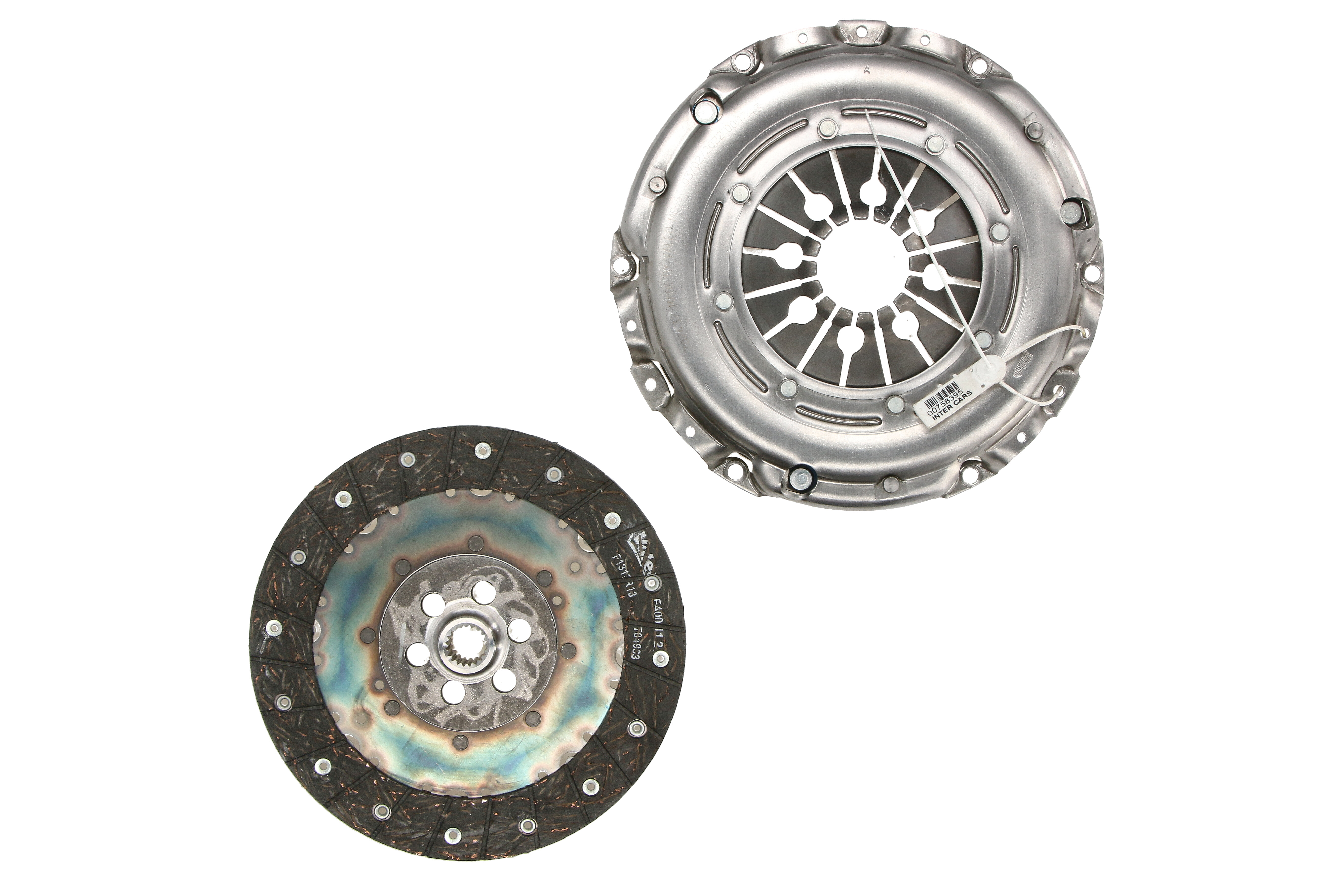 Комплект зчеплення CLUTCH SET (DISC+PRESSURE PLATE) OPEL MERIVA 1.7 DIESEL 9/2006->7 VALEO (832168) Valeo фото 3