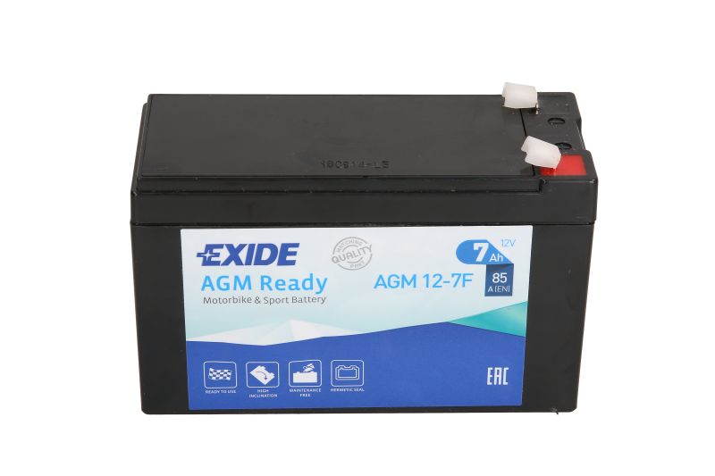 Levně EXIDE startovací baterie (B00DY56W64, AGM12-7F, 4923, AGM12-7F, YT7B, AGM12-7F)