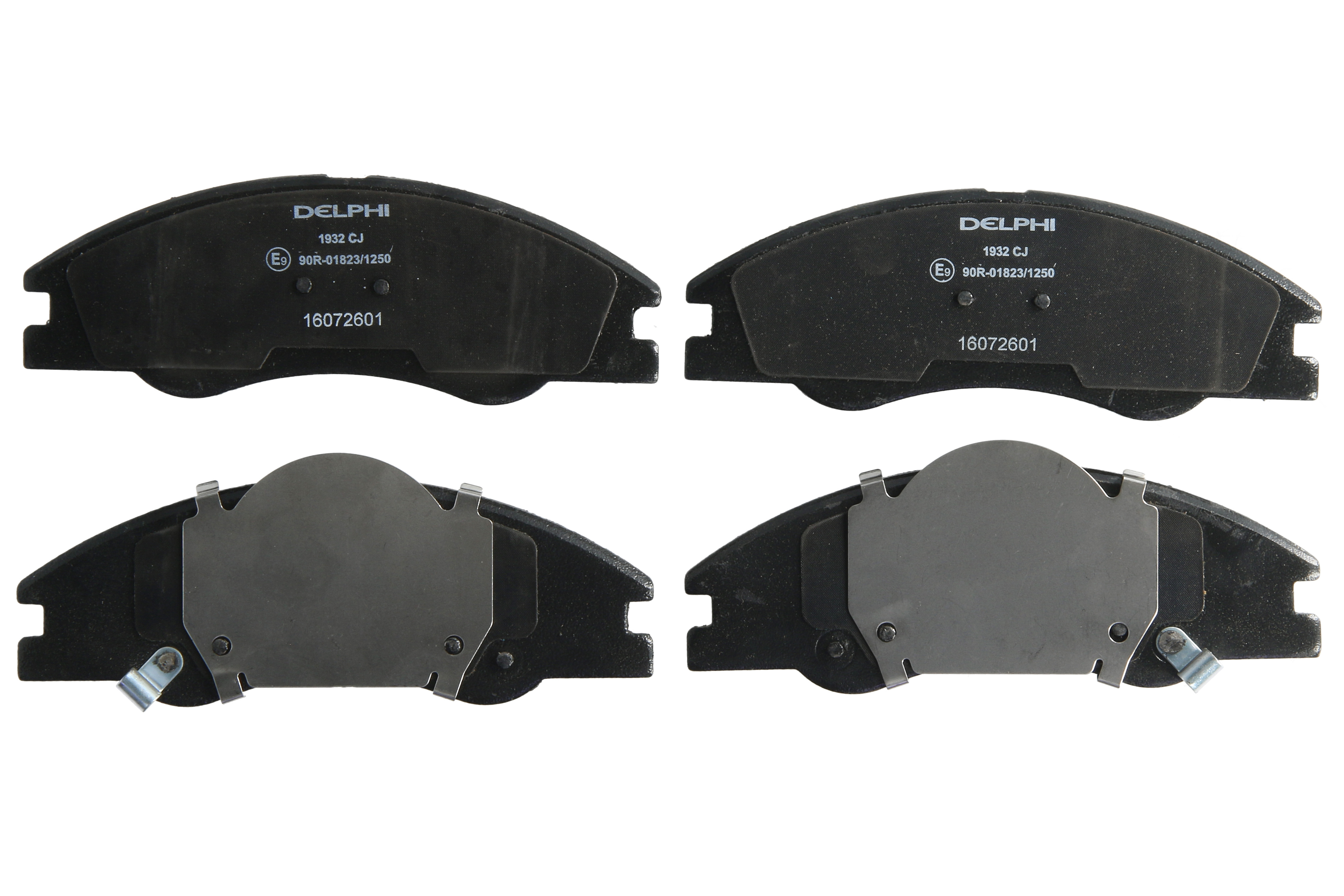 Комплект гальмівних колодок передн , KIA CERATO I, CERATO II, CERATO KOUP II, RIO I 1.3-2.0D 08.00-02.14