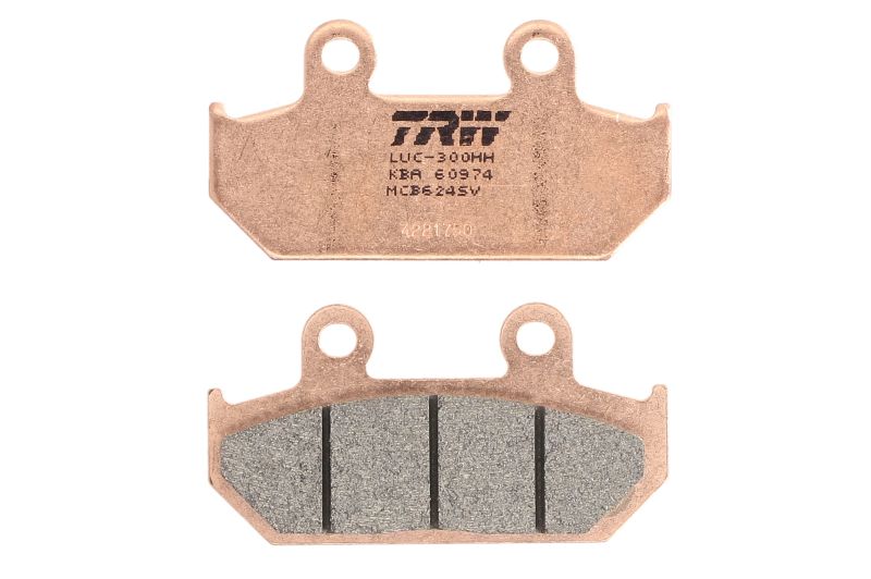 TRW MOTO sada brzdových destiček, kotoučová brzda CAGIVA CANYON 600 96-97, ELEFANT 900IE, 900IE GT, 900, 750, 906 90-97, HONDA CB 125 TT 90, CBR 750