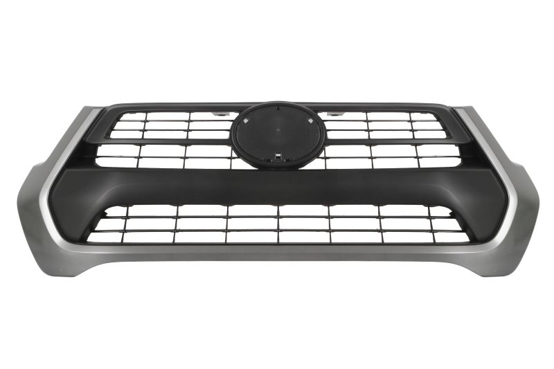 Grila radiator (argintiu rama, negru-mat) potrivit TOYOTA HILUX VIII 06.20-