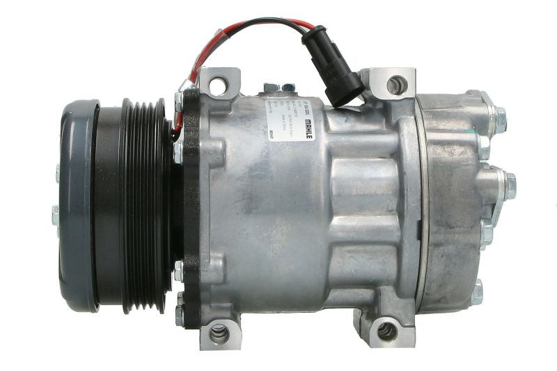 Compresor climatizare (R134a) potrivit CASE IH 110, 115, 120, 125, 130, 140; CASE-STEYR 4110 CLASSIC, 4110 CVT, 4120, 4120 CVT, 4130 CLASSIC, 4130 CVT; NEW HOLLAND T6.120 2WD, T6.120 4WD