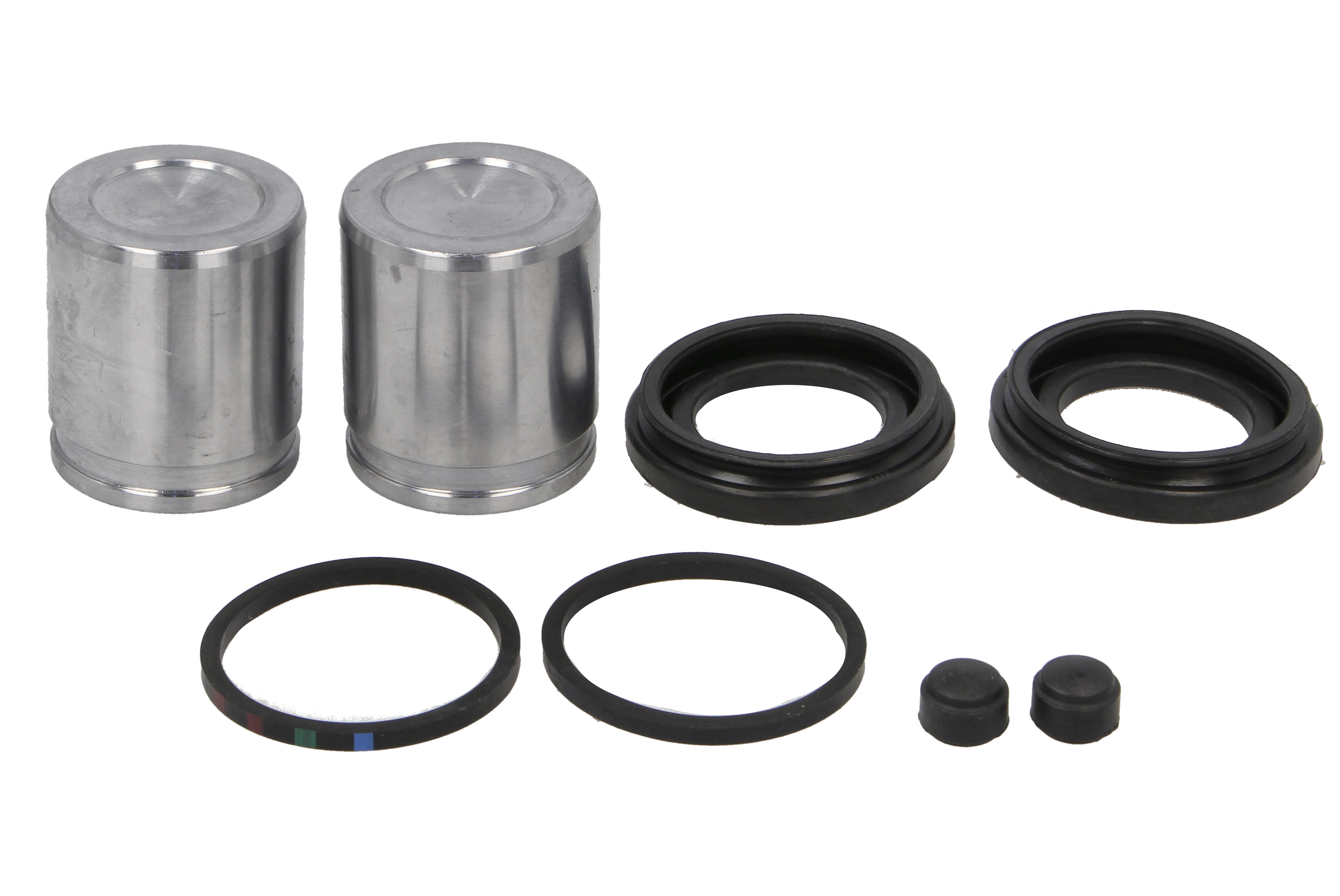 Ремкомплект супорта (переднього) Mazda CX-7/Subaru Forester 00-07 (+2 поршня) (d=43mm) Quick Brake фото 5