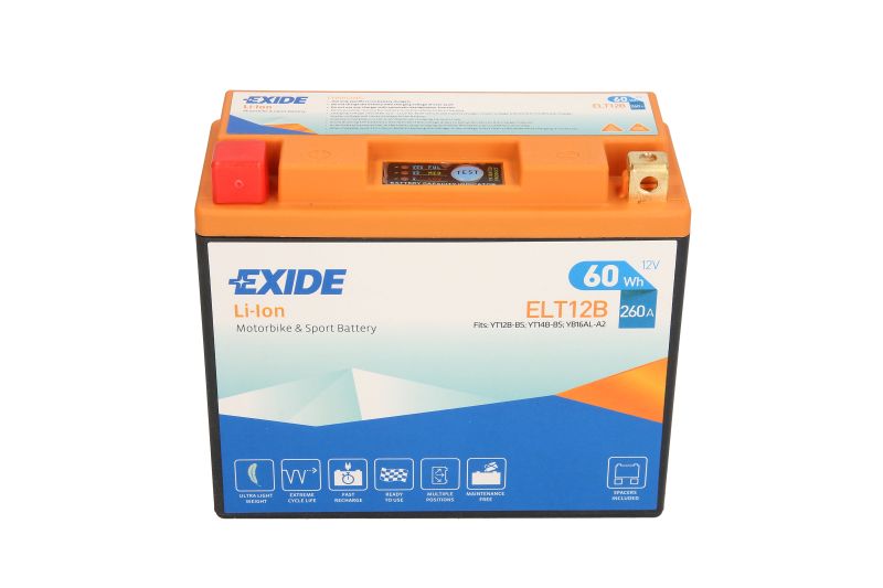 EXIDE startovací baterie (ELT12B, 4306, ELT12B)