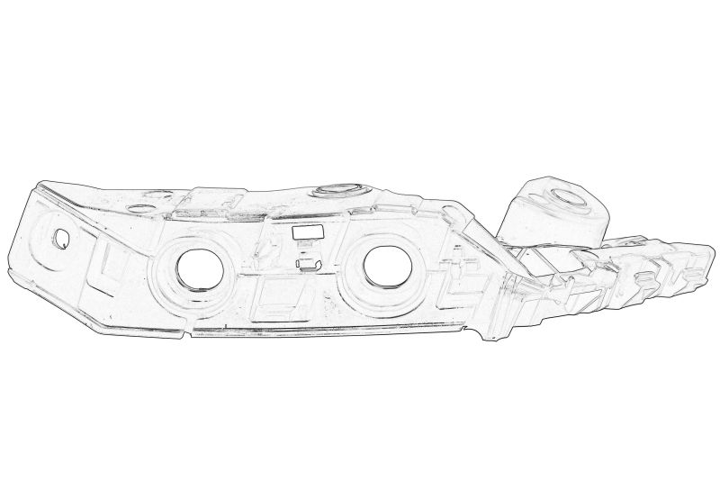 Piese Auto - Suport bara protectie Fata Dreapta potrivit VW potrivit VW T-CROSS 1.0/1.5/1.6D 12.18-