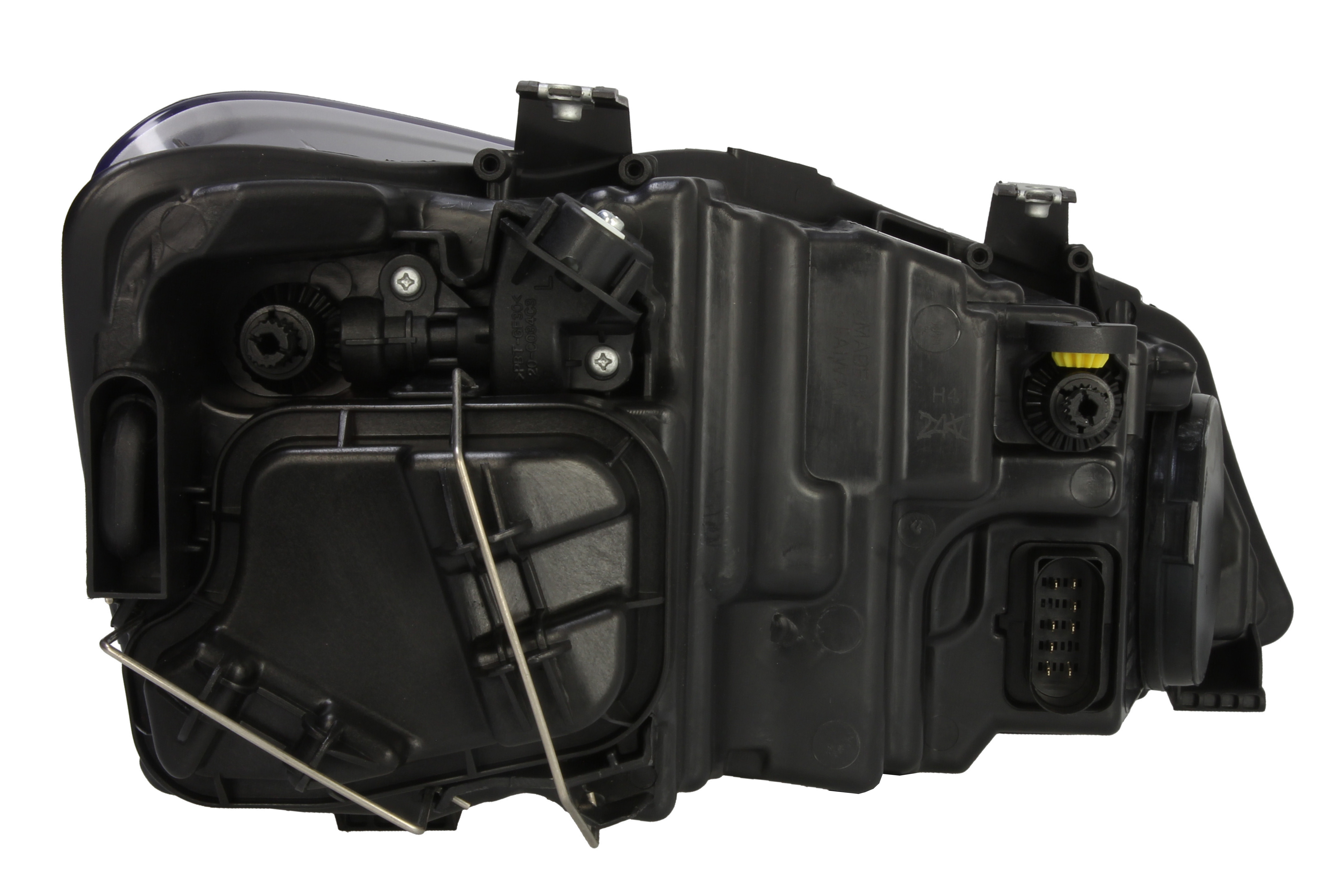 Фара лів (H4, електричн, без мотора, колір відбивача: чорн) VW POLO V 6R 06.09-05.14 фото 2