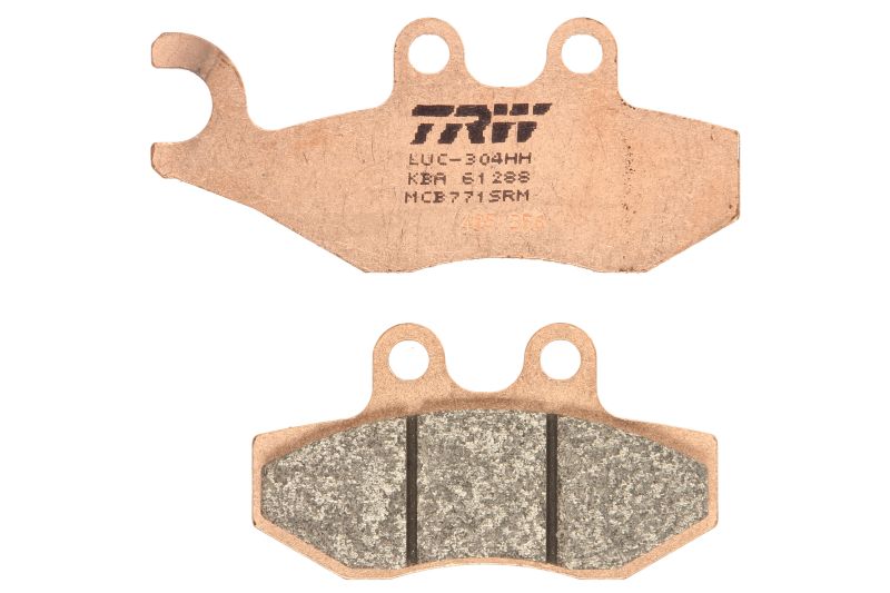 TRW MOTO sada brzdových destiček, kotoučová brzda PIAGGIO/VESPA BEVERLY 350 4T 4V IE (SPORT TOURING), 300IE (TOURER), 125RST 4T-4V I.E., 300RST 4V 4T IE, 300IE RST 4T 4V, 350S, 300IE ABS 06-17, MP3 300IE (MIC), 300 (YOURBAN ERL), 500 (BUSINESS), 125, 300