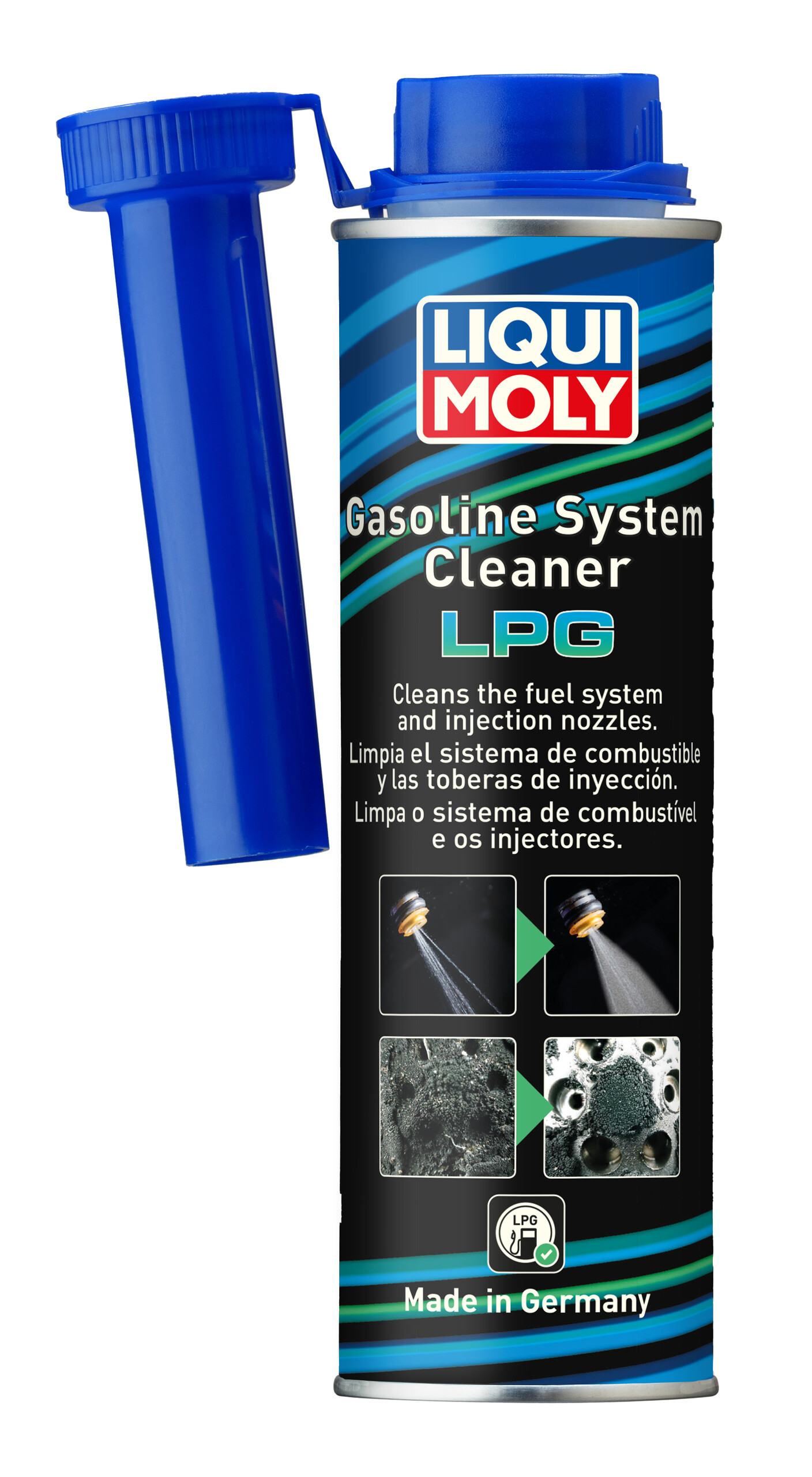0,3Л очищувач бензинових систем газових авто GASOLINE SYSTEM CLEANER L LIQUI MOLY (21787) Liqui Moly фото 3