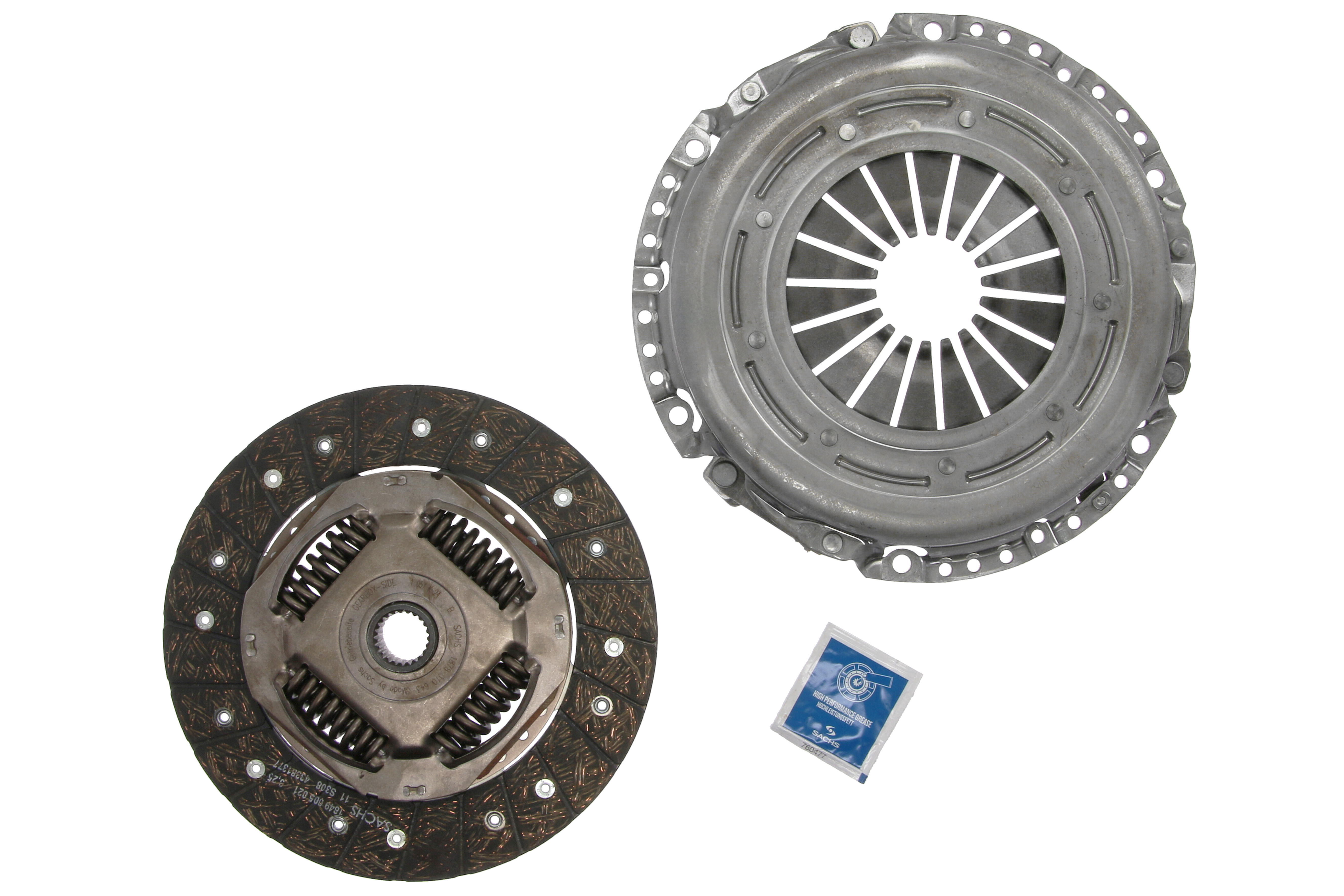 Комплект зчеплення FORD CONNECT 1.6 TDCI (55 КВТ; 09/2013 - SACHS (3000 970 153) SACHS фото 3