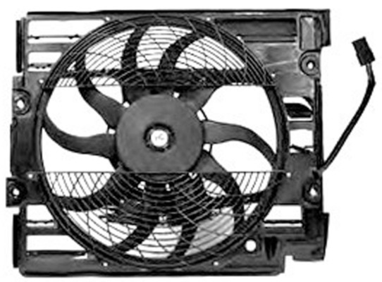 Ventilator radiator (cu carcasa) potrivit BMW 5 (E39) 2.0-4.9 1995-2004 [2]