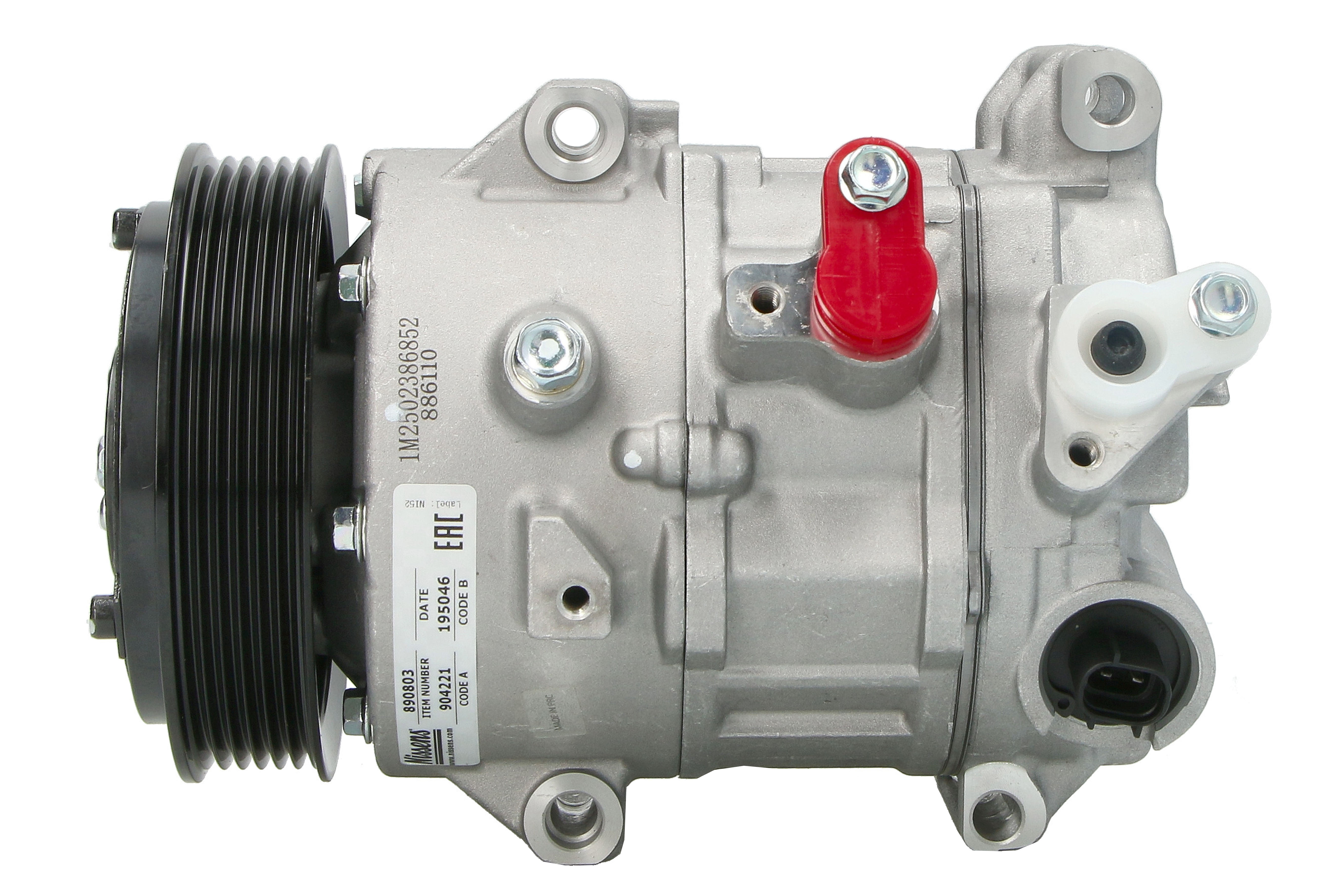 Компресор кондиціонера TOYOTA RAV 4 IV (#A40) (12-) 2.0 I 16V NISSENS (890803) Nissens фото 3