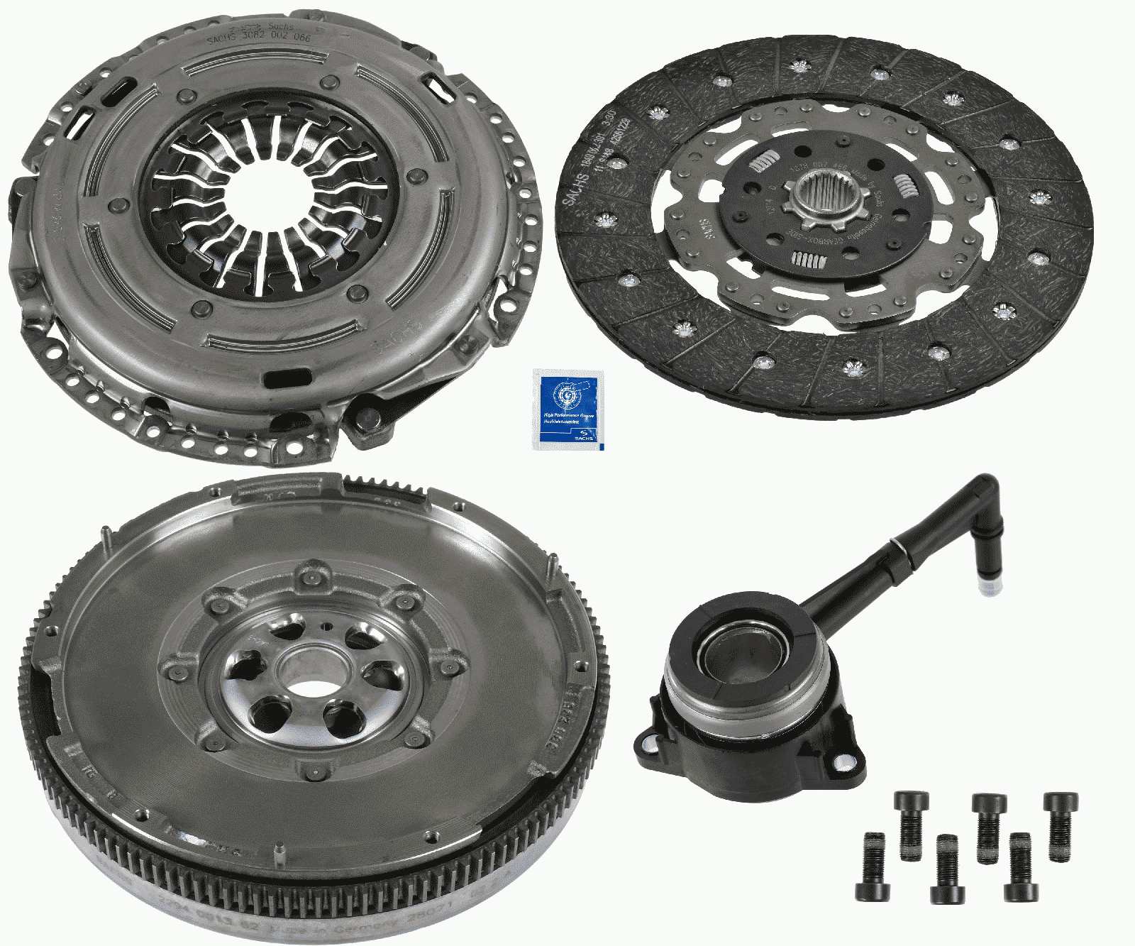 Set kvačila 240mm za vozilo AUDI A3