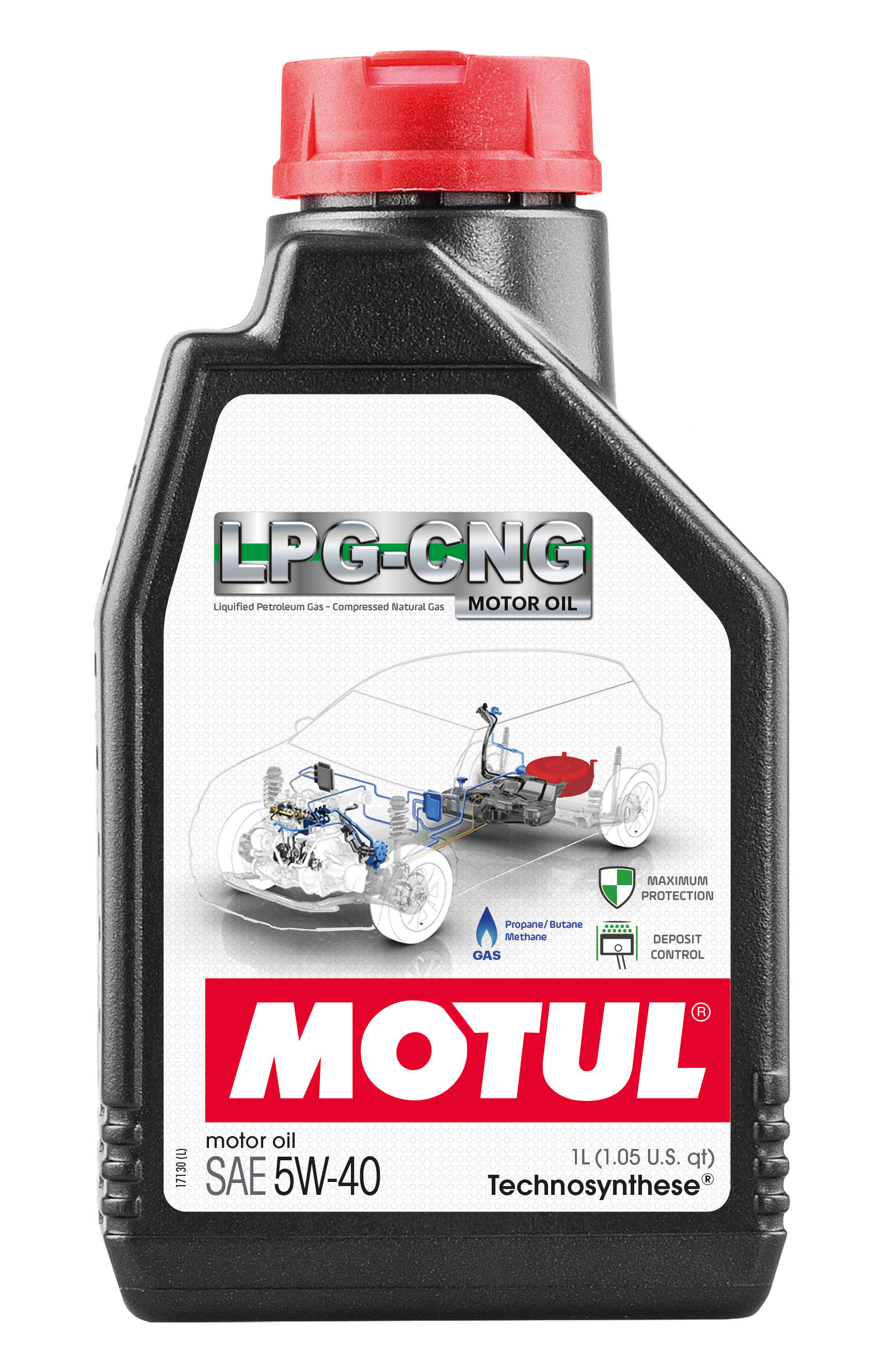 Олива моторна LPG-CNG 5W-40 4л LPG-CNG 5W-40 4X4L MOTUL (110669) Motul фото 3