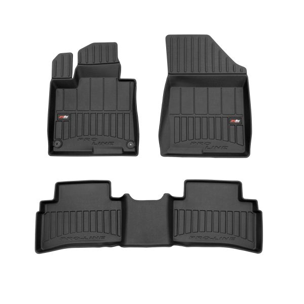 Set Covorase Auto Si Tavita Portbagaj KIA SPORTAGE V (NQ5) din 2021-2024, Cauciuc, Protectie Porbagaj, 4x Stickere auto cu KIA