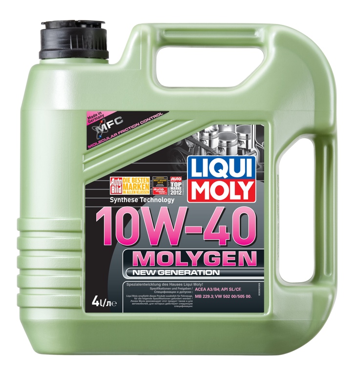 Олива моторна MOLYGEN NEW GENERATION 10W-40 4л LIQUI MOLY (8538) Liqui Moly фото 3