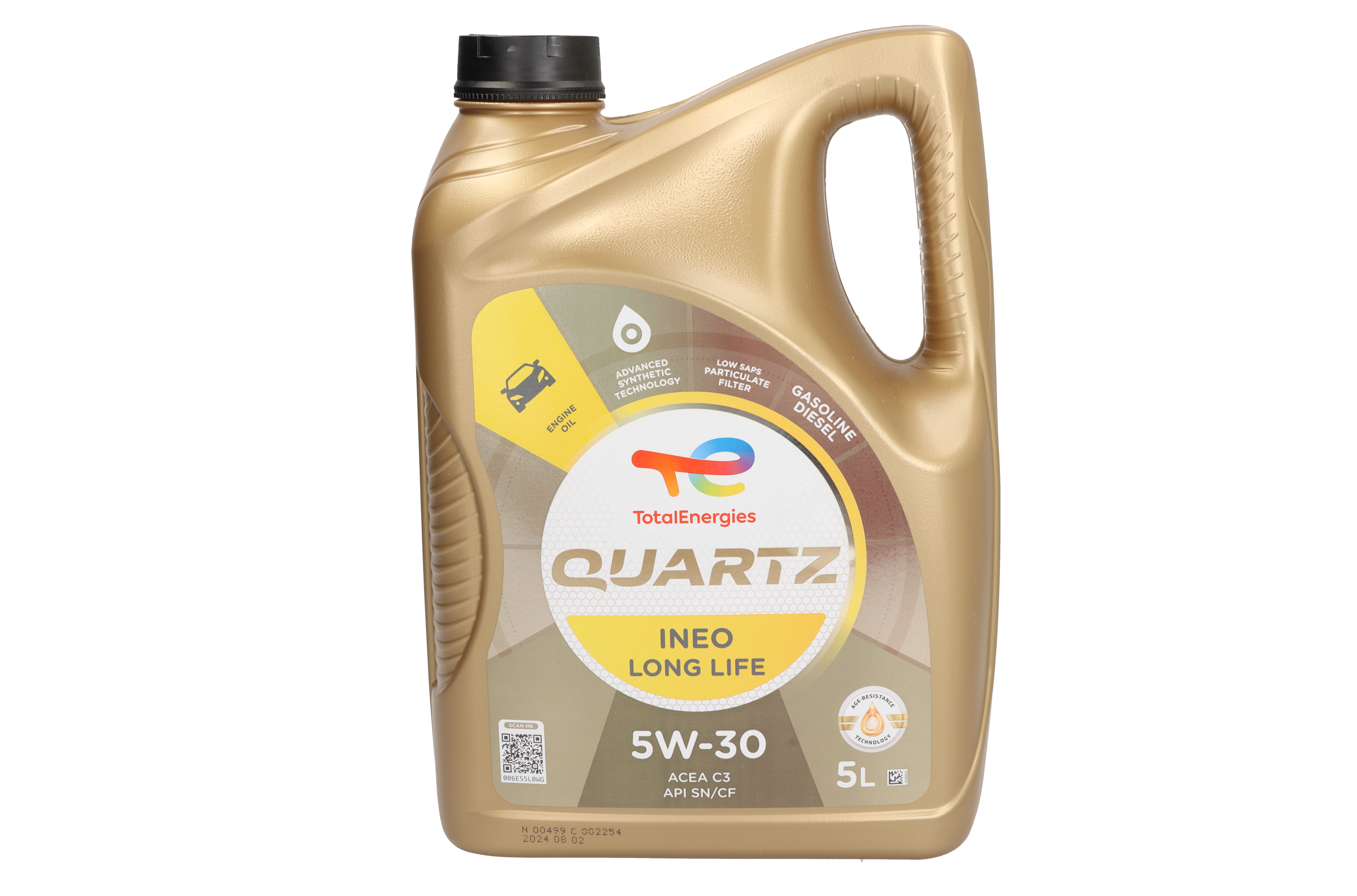 Моторна олива Quartz INEO (1L) 5W30 , BMW LL-04, ISUZU, MB 229.51, PORSCHE C30, VW 504.00, VW 507.00 фото 4