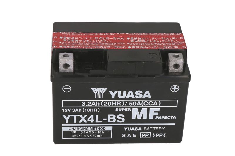 YUASA startovací baterie AEON COBRA 100, 50 ATV, 90 ATV, 50 00-09, MINIKOLT 50 08-09, REVO 100W, 50W 04-09, ARCTIC CAT DVX 90 06, Y-12 90 4T (YOUTH), 90 4T, 902T (YOUTHS), 90 2T 02-05, BETA AFRIKA 250, 125 00-01, ALP 200 01-04, KR 250 00-01, QUADRA 50 97-