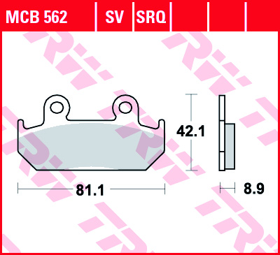 TRW MOTO sada brzdových destiček, kotoučová brzda HONDA CB 450S, 350SG 86-89, CBR 600F, 500F 87-94, CBX 450 S 87, NSR 250 R 86-96, VFR 400 R 86-87, VT 250 F (INTEGRA) 87, XRV 750 (AFRICA TWIN) 90-93 (B0053AQGN2, 07HO21SC, 2P216NS, 2P216ST, FDB2113ST, FDB4