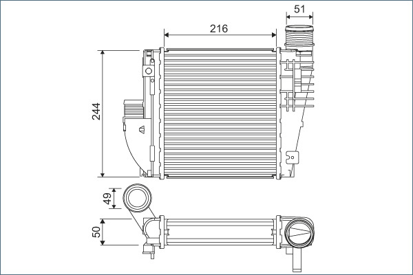 Interkuler za vozilo DS DS 4 2