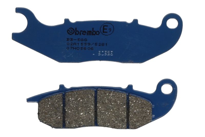 FERODO sada brzdových destiček, kotoučová brzda APRILIA SCARABEO 500 03-04, HONDA CA 125 REBEL 98-00, SJ 100 (BALI EX), 50 (BALI) 95-00 (FDB2060, MCB701LF)