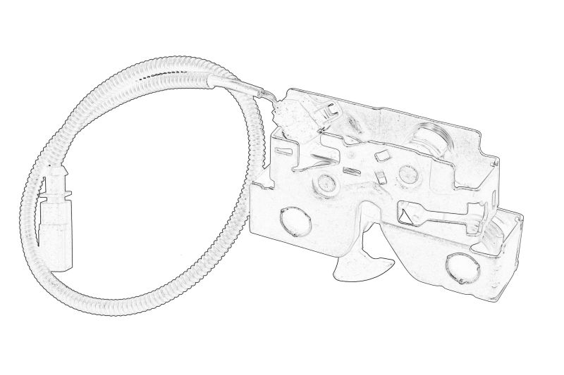 Inchidere - Inchizatoare capota potrivit VW CADDY ALLTRACK, CADDY ALLTRACK/MINIVAN, CADDY IV, CADDY IV/MINIVAN, SCIROCCO III 05.08-